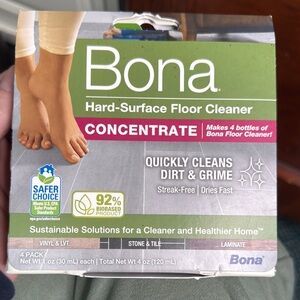 Bona Hard-Surface Floor Cleaner Concentrate 4 pack